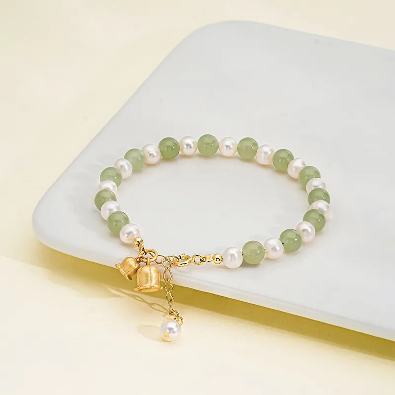 Beth Jewelry Hetian Jade Pale Greenish-White Jade Women's-2