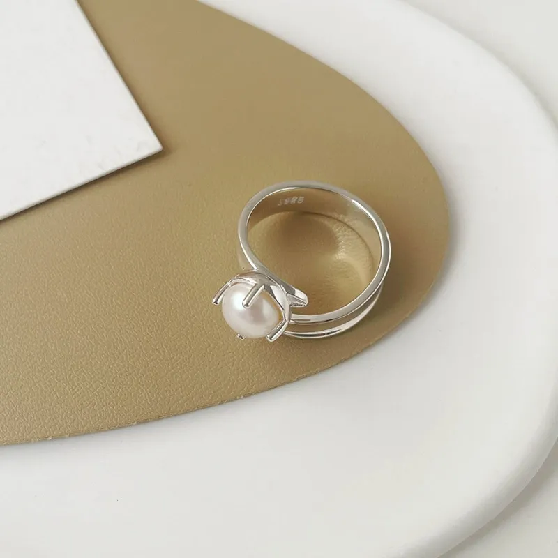 Beth Jewelry Pearl Rings Women's-3