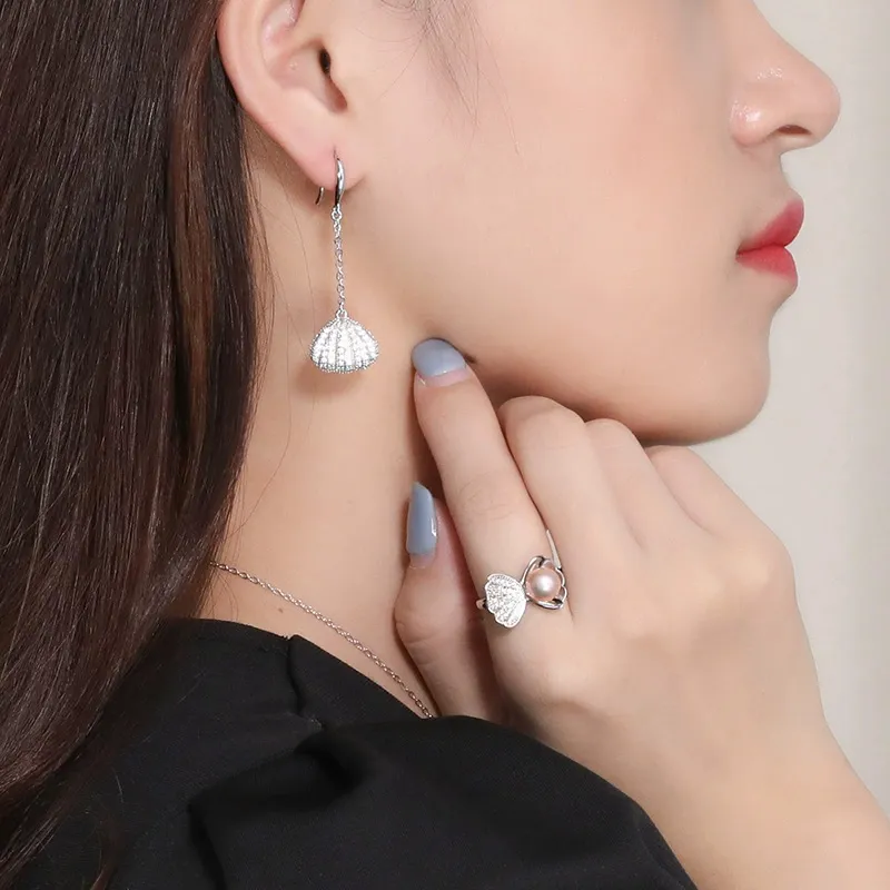 Beth Jewelry Pearl Earrings Women's-4