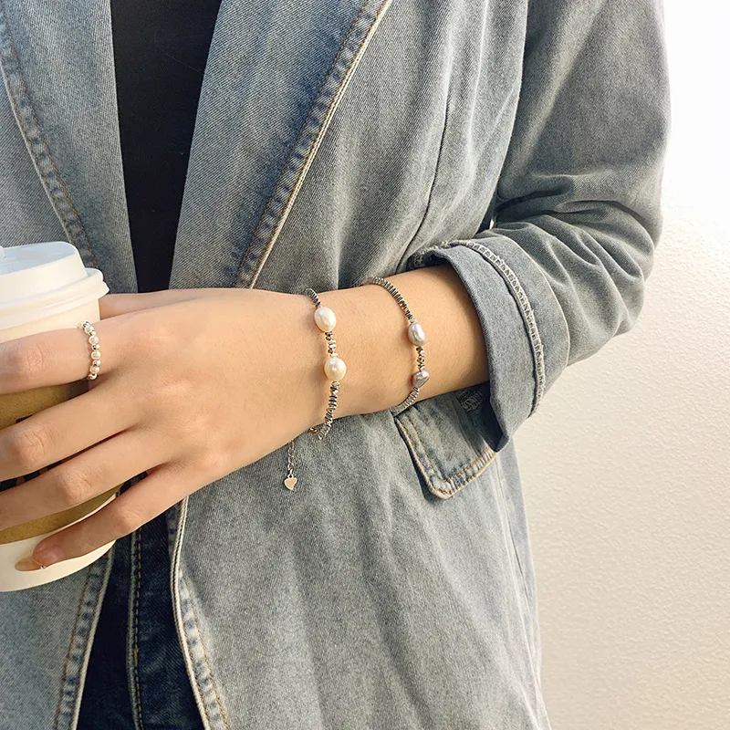 Beth Jewelry Pearl Bracelets Unisex-2