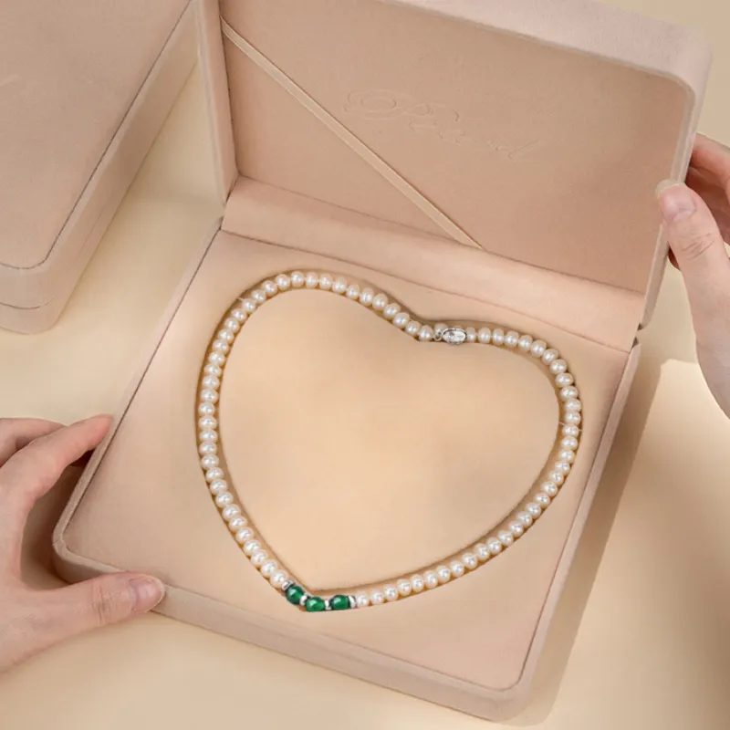 Beth Jewelry Freshwater Pearl Necklace Bracelet Women's-4