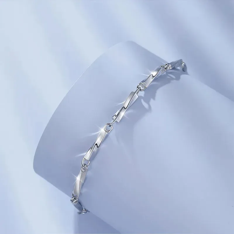 Beth Jewelry S925 Silver Bracelets Unisex-7