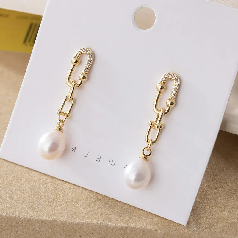 Beth Jewelry Pearl Earrings Women's-2