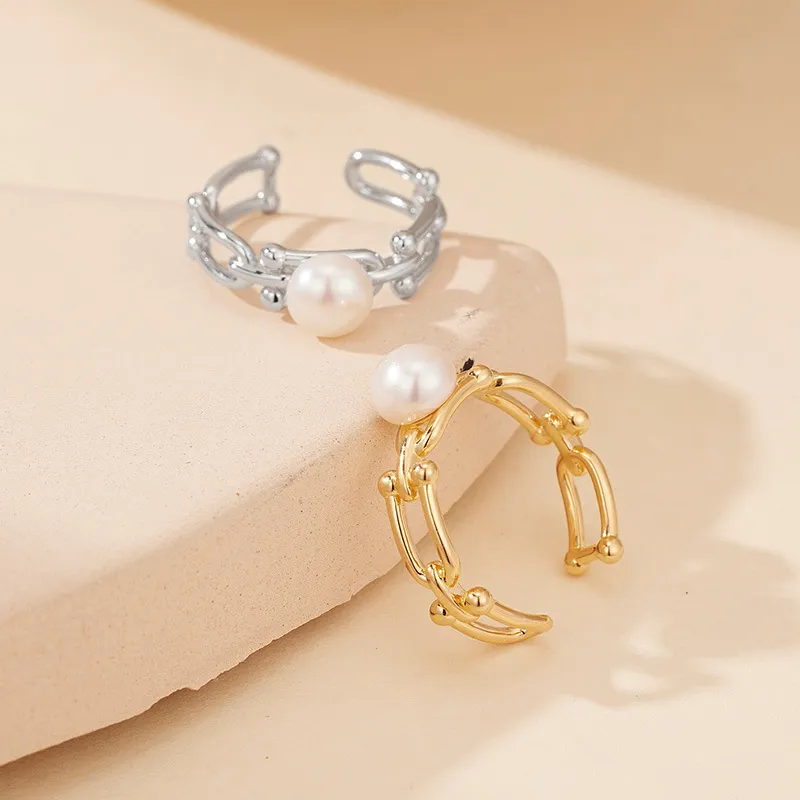 Beth Jewelry Pearl Rings Women's-1