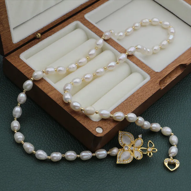 Beth Jewelry Freshwater Pearl Necklaces Women's-4