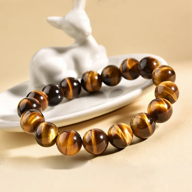 Beth Jewelry Tiger's Eye Stone Bracelets Unisex-3
