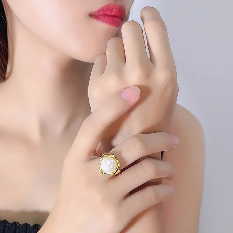 Beth Jewelry Pearl Rings Women's-3