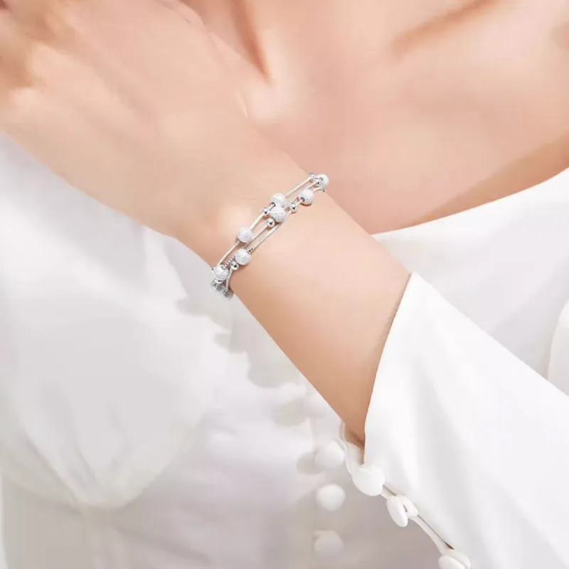 Beth Jewelry 990 Silver Bracelets Women's-1
