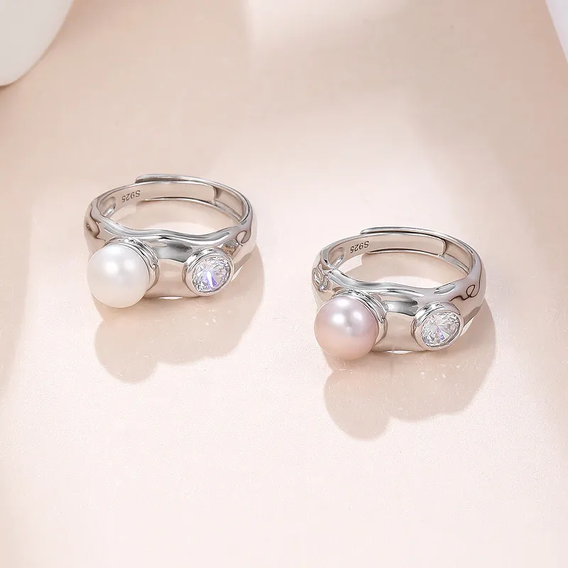 Beth Jewelry Pearl Rings Women's-2
