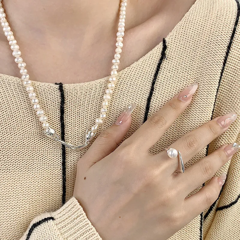 Beth Jewelry Pearl Rings Women's-4