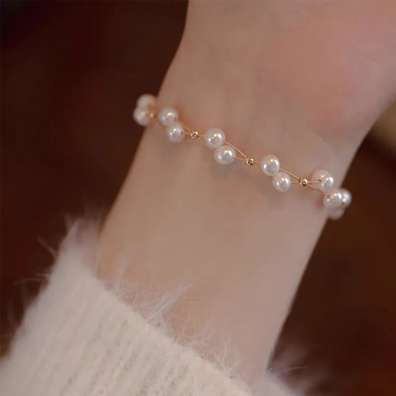 Beth Jewelry Pearl Bracelets Women's-19