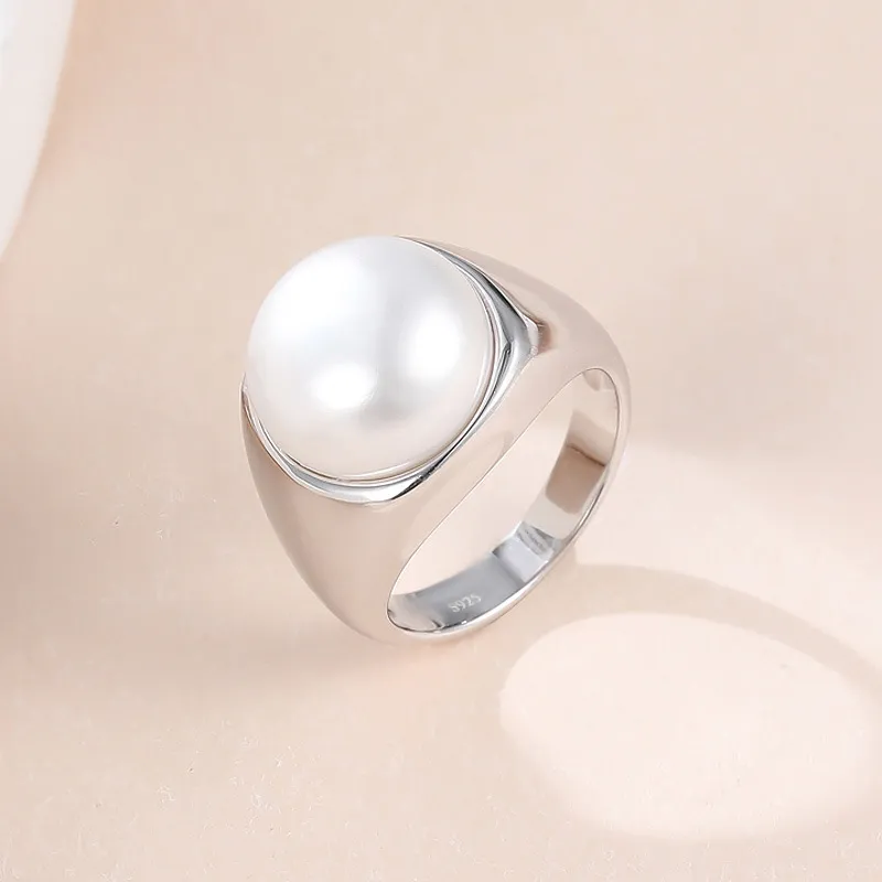 Beth Jewelry Pearl Rings Women's-1