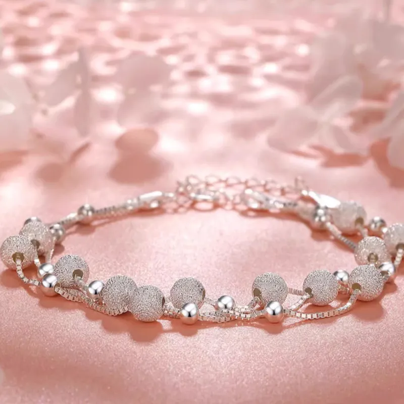 Beth Jewelry 990 Silver Bracelets Women's-3