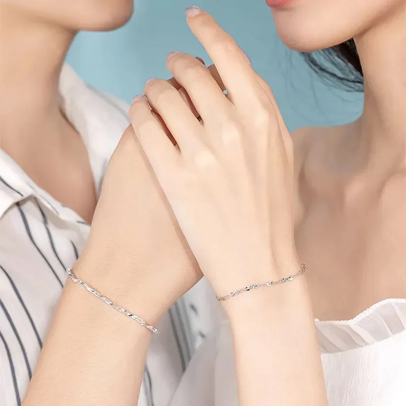 Beth Jewelry S925 Silver Bracelets Unisex-2