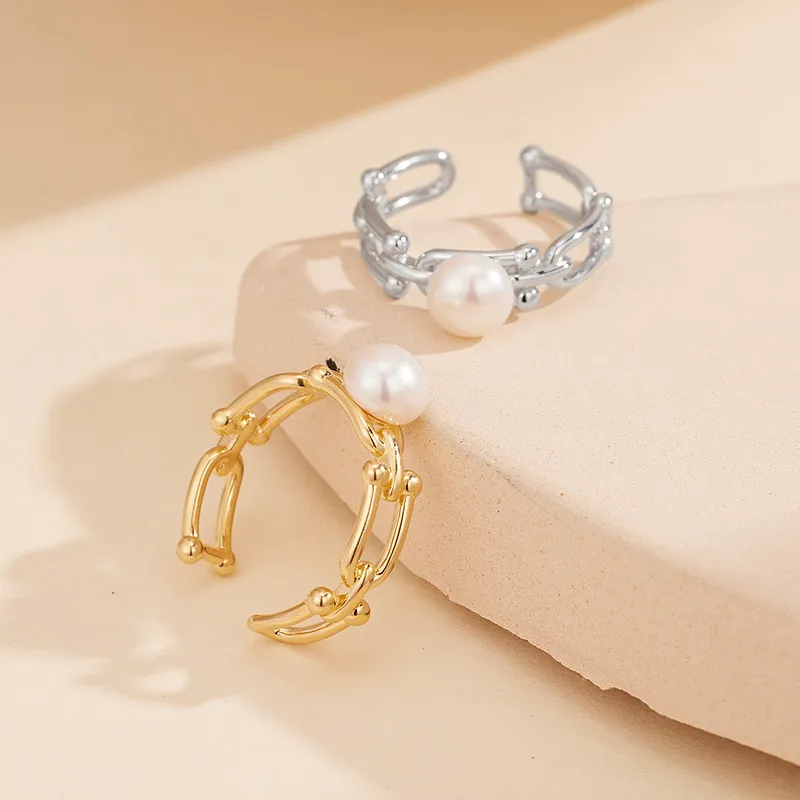 Beth Jewelry Pearl Rings Women's-4