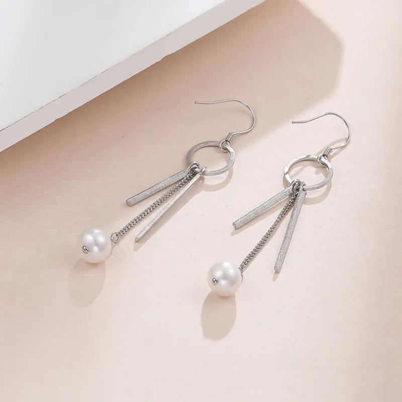 Beth Jewelry Pearl Earrings Women's-4
