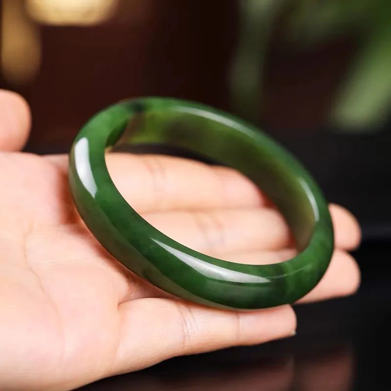 Beth Jewelry Hetian Jade Bangles Jasper Women's-3