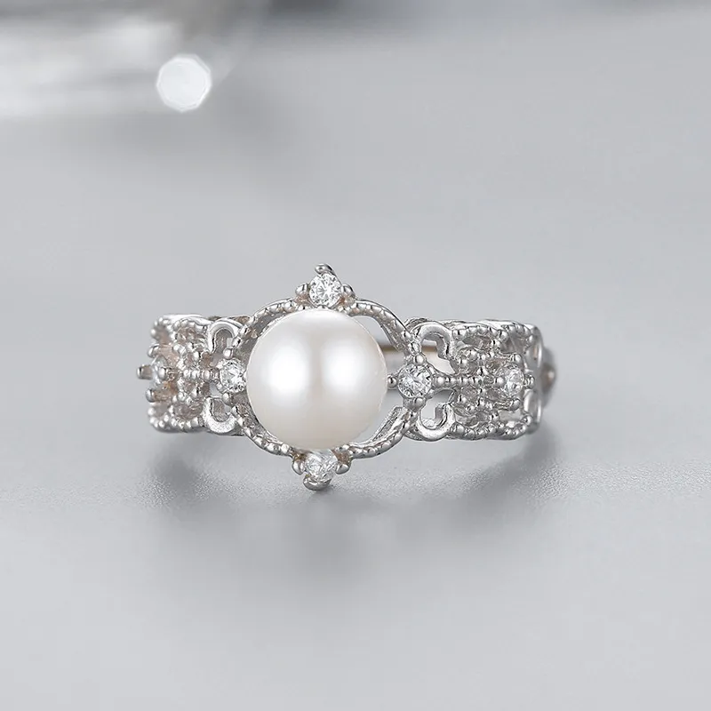 Beth Jewelry Pearl Rings Women's-1
