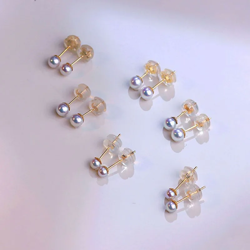 Beth Jewelry Pearl Stud Earrings Women's-5