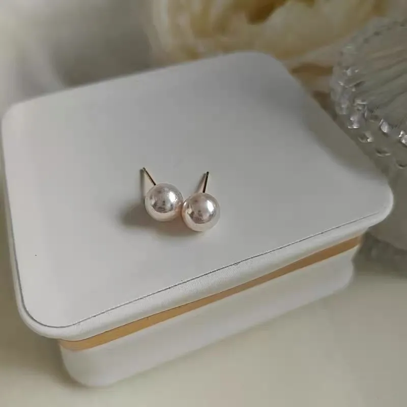 Beth Jewelry Pearl Stud Earrings Women's-4