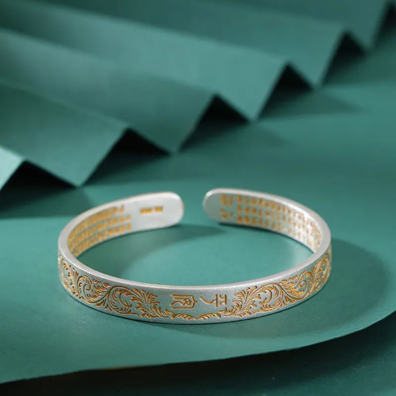 Beth Jewelry 999 Fine Silver Bangles Women's-4