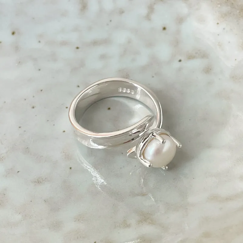 Beth Jewelry Pearl Rings Women's-2