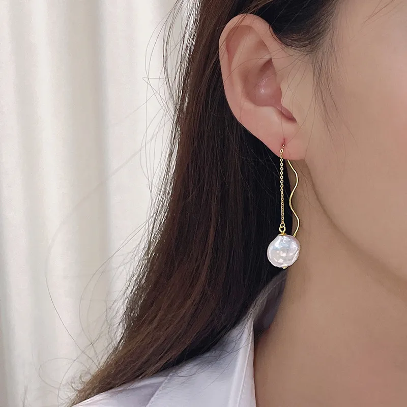 Beth Jewelry Pearl Earrings Women's-4