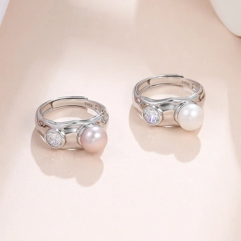 Beth Jewelry Pearl Rings Women's-4