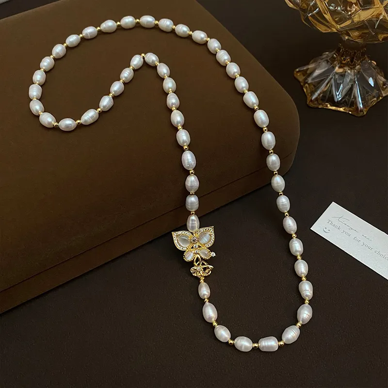 Beth Jewelry Freshwater Pearl Necklaces Women's-5