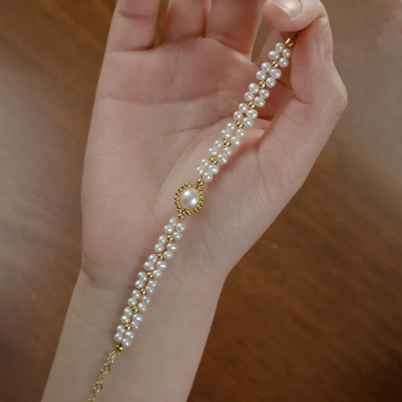 Beth Jewelry Pearl Bracelets Women's-3