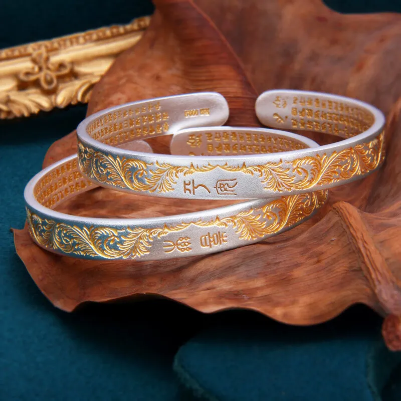 Beth Jewelry 999 Fine Silver Bangles Women's-7