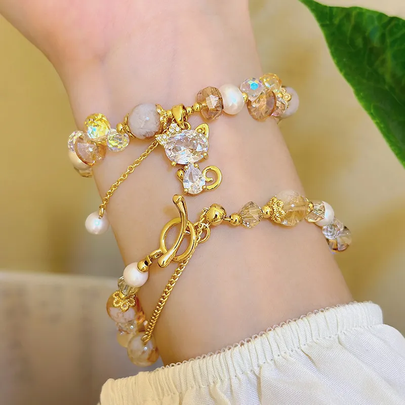 Beth Jewelry Pearl Bracelets Women's-5