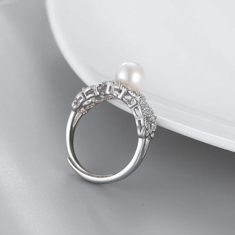 Beth Jewelry Pearl Rings Women's-4