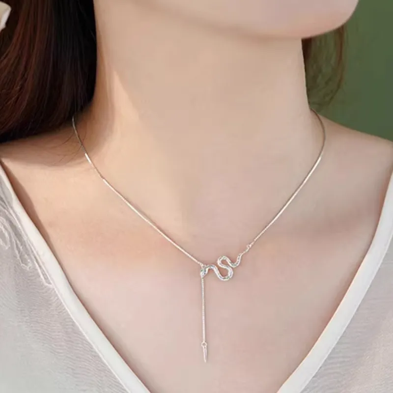 Beth Jewelry S925 Silver Necklaces Women's-2