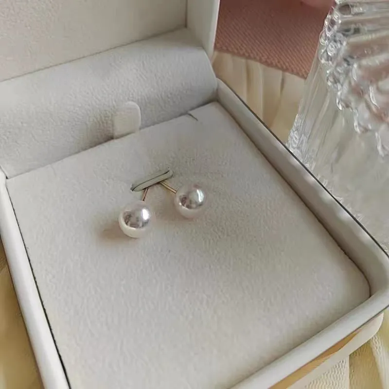 Beth Jewelry Pearl Stud Earrings Women's-2