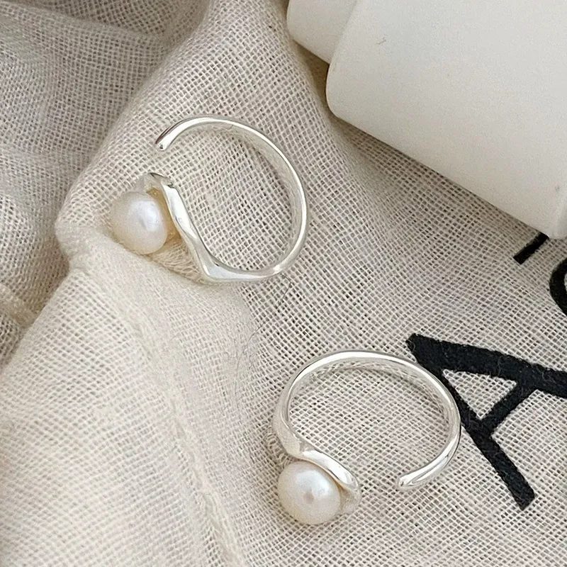 Beth Jewelry Pearl Rings Women's-5