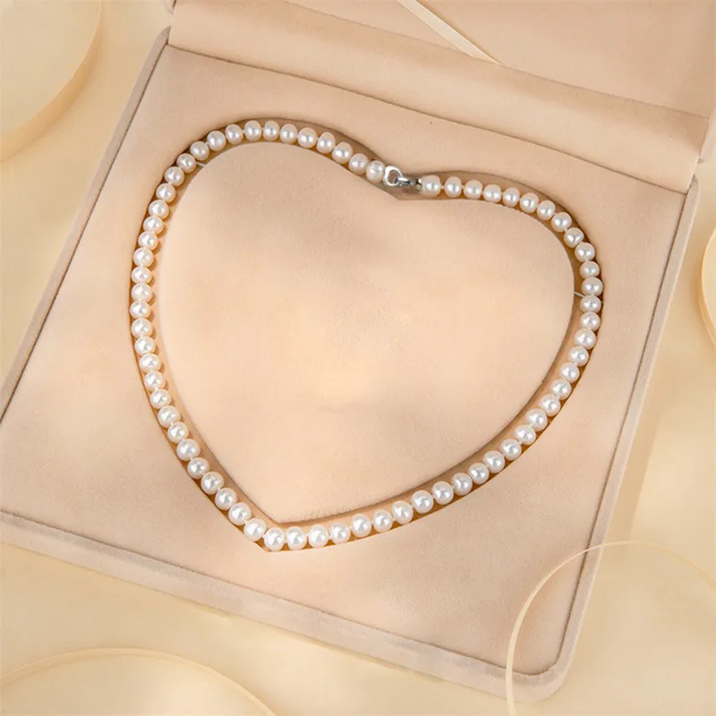 Beth Jewelry Freshwater Pearl Necklace Stud Earrings And Bracelet Set Women's-3