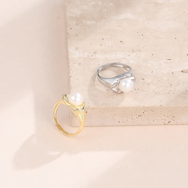 Beth Jewelry Pearl Rings Women's-3