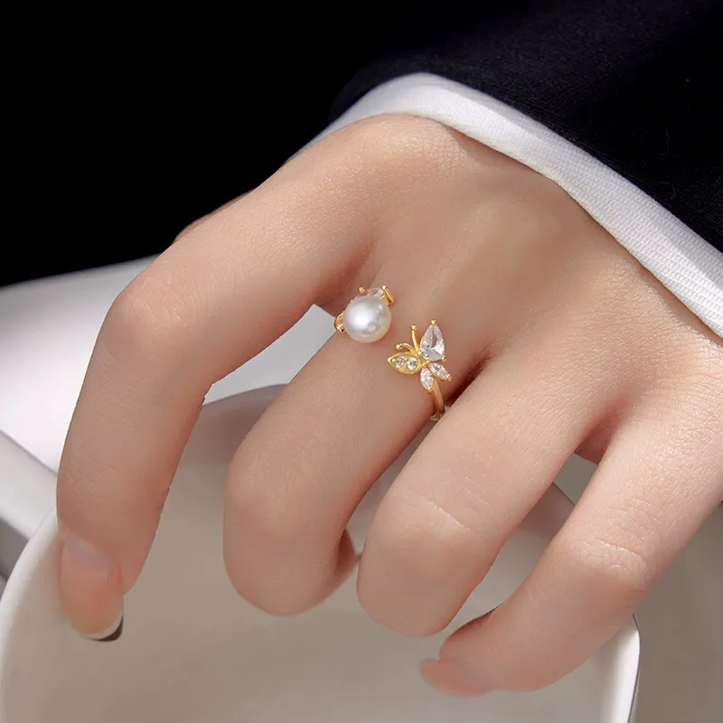Beth Jewelry Pearl Rings Women's-1