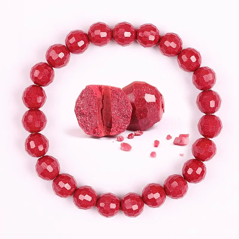 Beth Jewelry Cinnabar Jade Bracelets Unisex-13