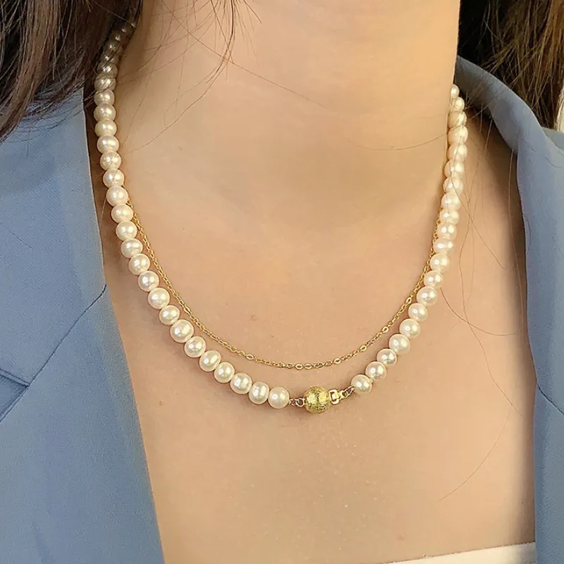 Beth Jewelry Pearl Necklaces Women's-5