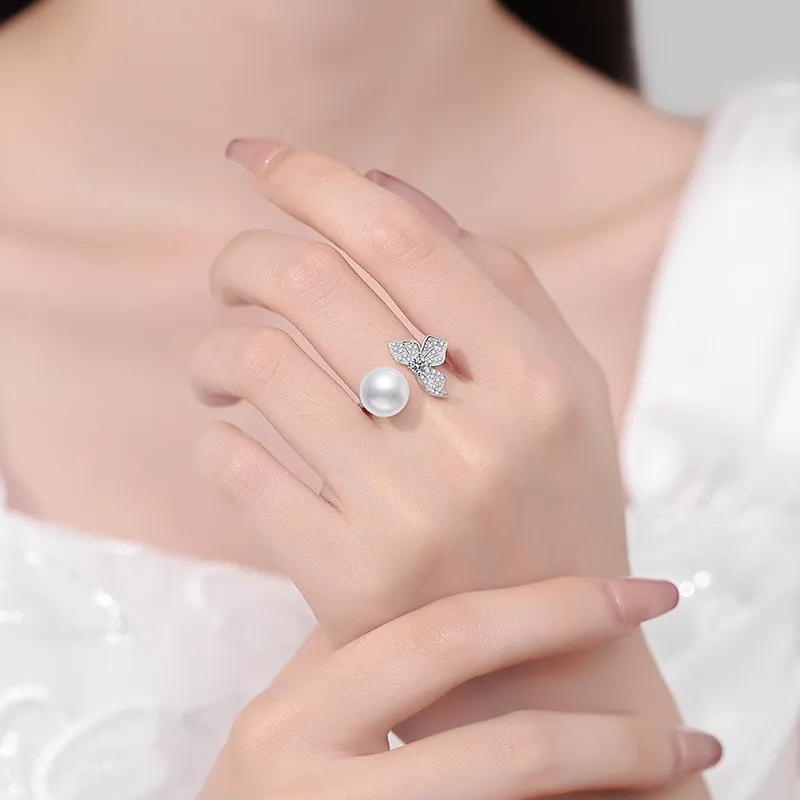 Beth Jewelry Pearl Rings Women's-4