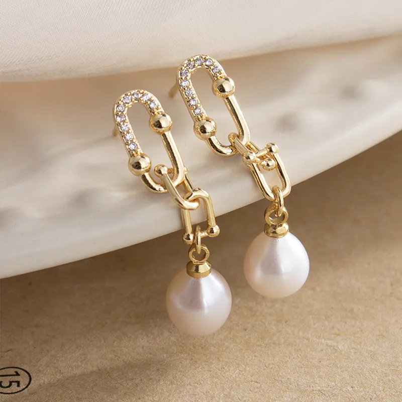 Beth Jewelry Pearl Earrings Women's-1