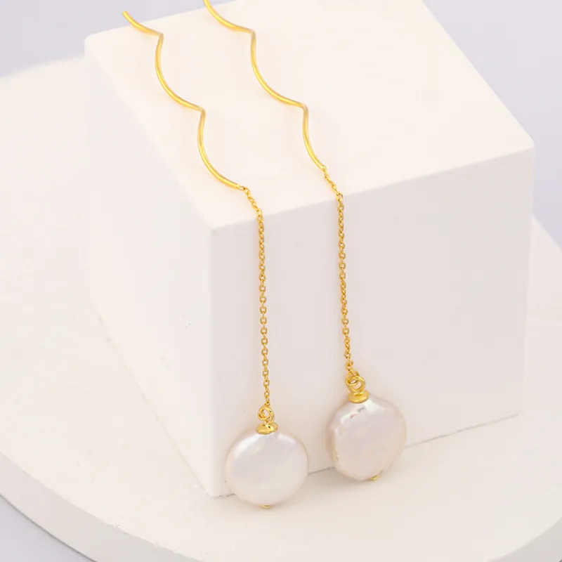 Beth Jewelry Pearl Earrings Women's-5