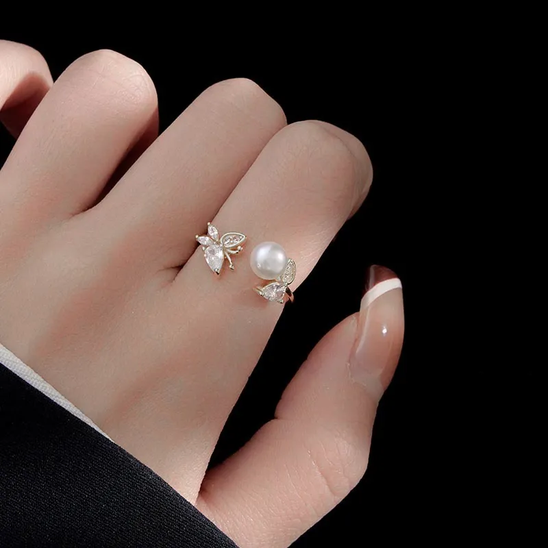 Beth Jewelry Pearl Rings Women's-1