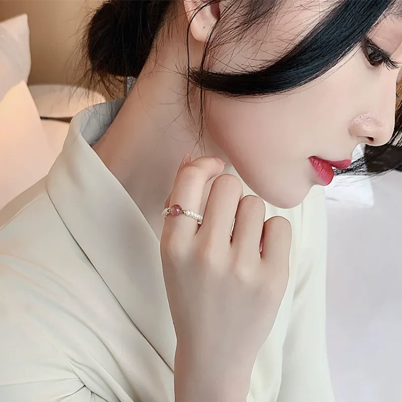 Beth Jewelry Pearl Rings Women's-3