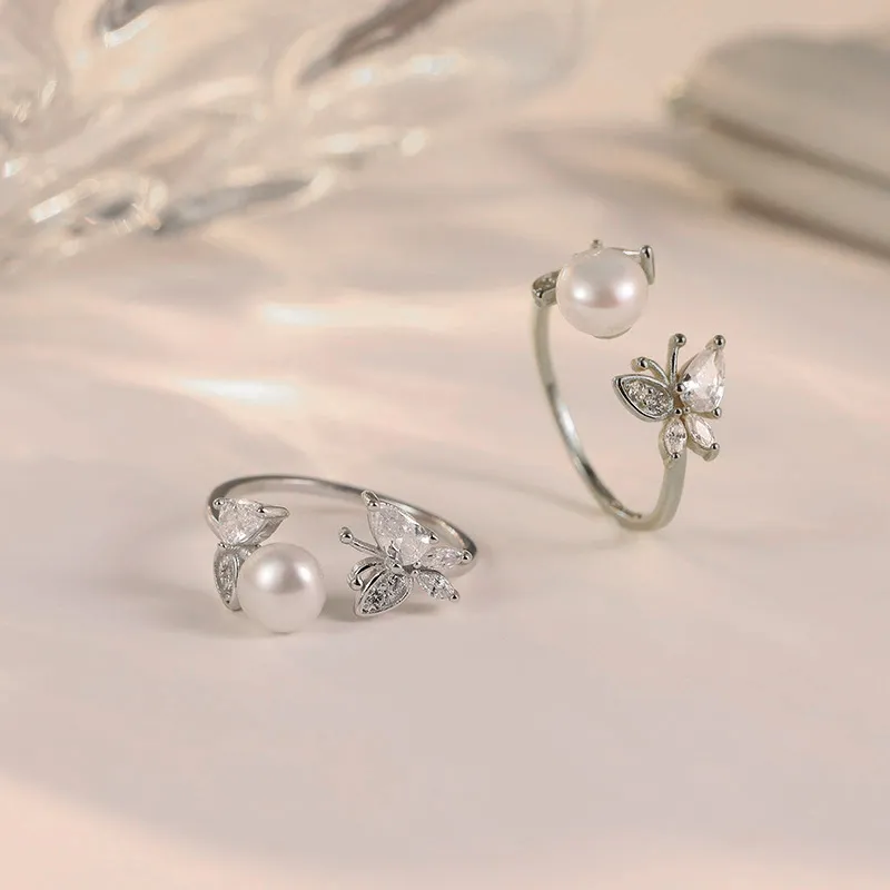 Beth Jewelry Pearl Rings Women's-3