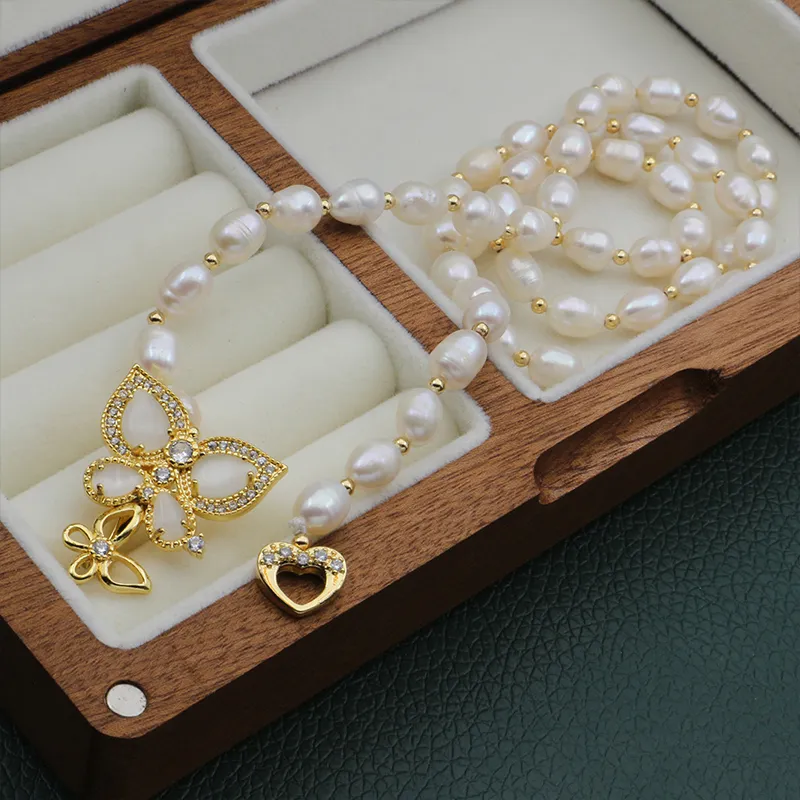 Beth Jewelry Freshwater Pearl Necklaces Women's-7