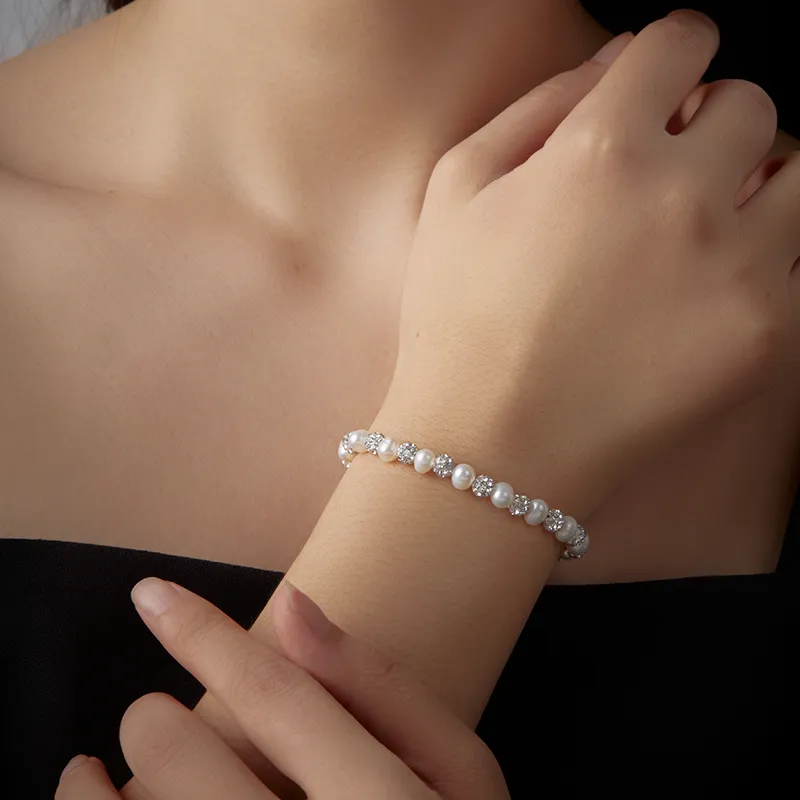 Beth Jewelry Freshwater Pearl Bracelets Women's-5