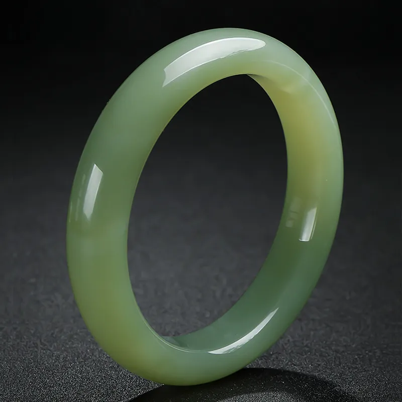 Beth Jewelry Hetian Jade Bangles Green Jade Women's-1